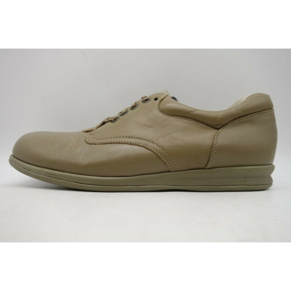 PW Minor Canfield Brown Leather Lace Up Comfort Sneakers Shoes Women's 9.5 M - Picture 7 of 10